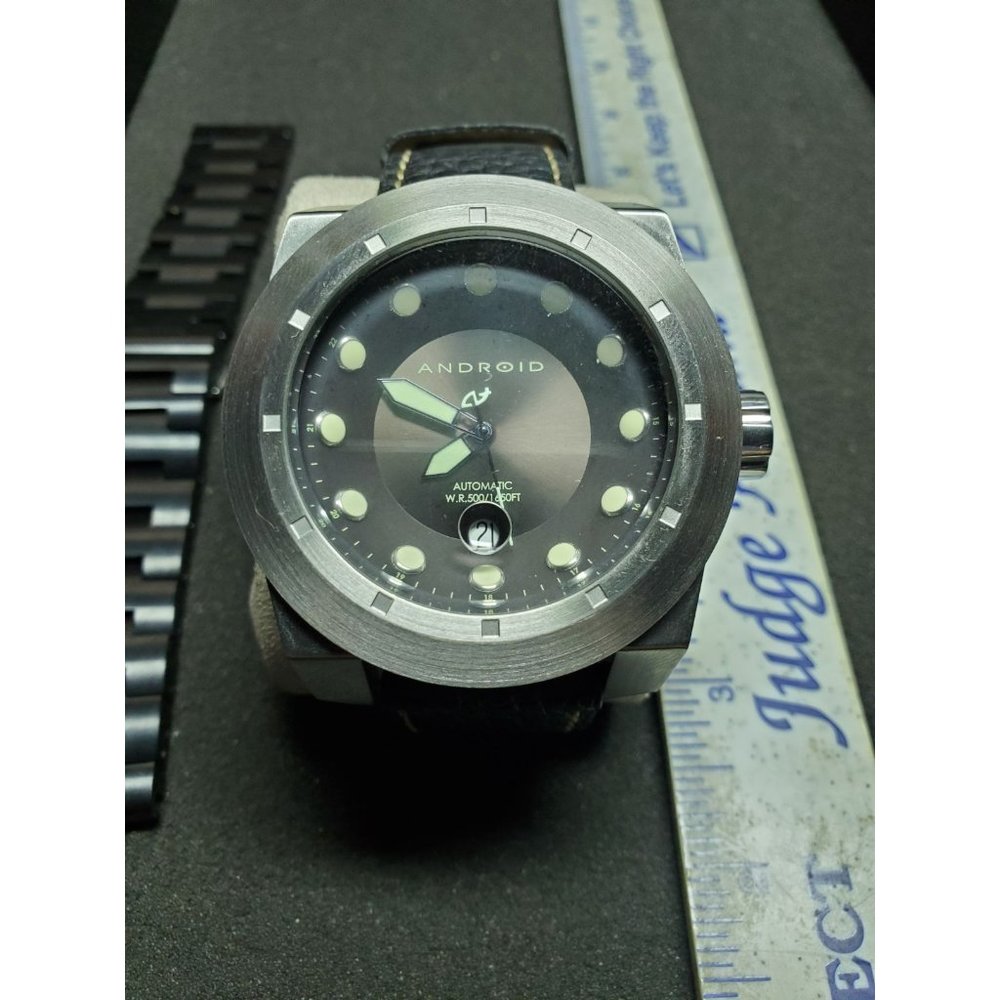 Android Large Case Automatic Dive Watch